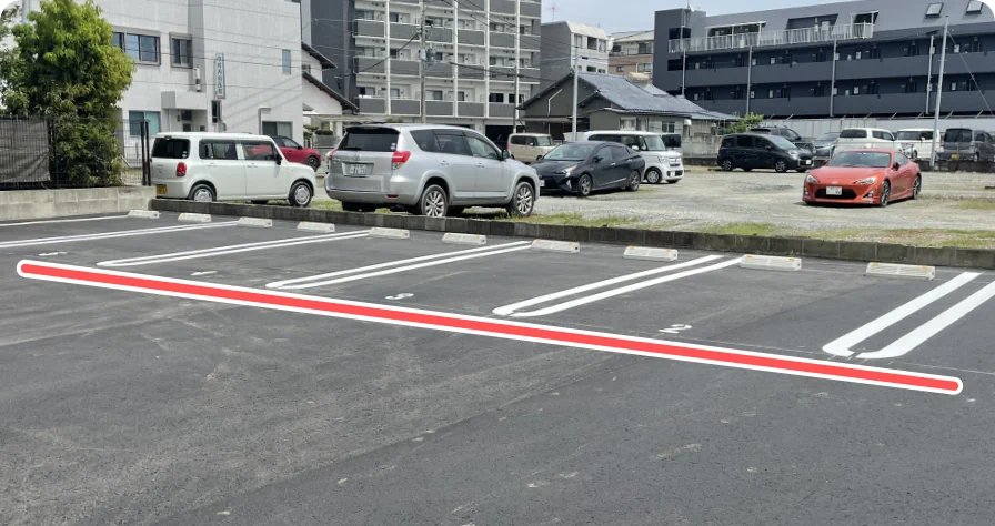 第二駐車場の道案内2